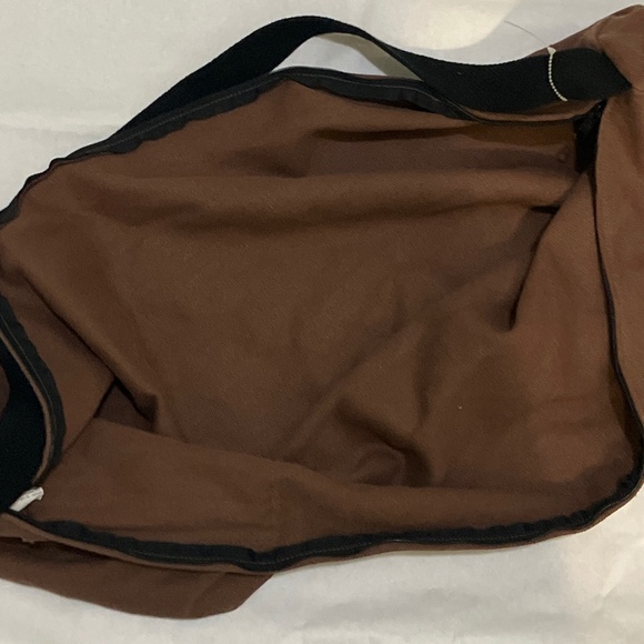 Bean Brown Cotton Denim Yoga Matt Bag - Picture 4 of 4